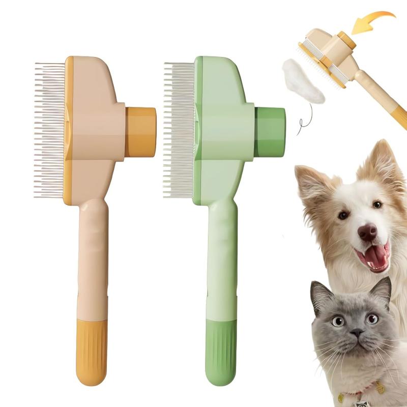 Self-Cleaning Pet Comb for Dogs & Cats
